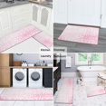 thumbnail image 6 of Kitchen Rugs and Mats Non Skid Washable Spring Flowers Leaf Kitchen Mat and Rug Set,Floor Cushion Absorbent Rug,Rubber Backed Area Rugs for Kitchen Laundry, 6 of 7