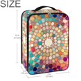 thumbnail image 6 of Geometric Cube Durable Polyester Shoe Box Organizer, 23x31cm/9x12in - Space-Saving Storage Solution for Shoes, Accessories, and More, 6 of 7