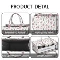 thumbnail image 4 of Large Capacity Tote Bag,Green Dress Princess Castle Pattern Handbag Fashion Luxury Tote Bag,15.7"x13"x 5.1" Inches,Laptop Compatible, 4 of 6