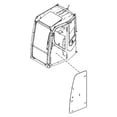 thumbnail image 2 of 4684428 New Cab Door Window Glass Fits John Deere Excavator 85D 85G, 2 of 6