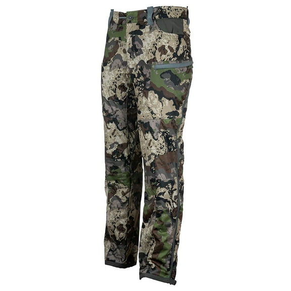 Pnuma Outdoor Alpha Vertex Pant, Caza Veil Camo, Windproof, Waterproof, Primaloft Insulation, 2XLT, 5 Pockets, Durable Cuffs (P1003CXXT)