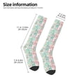 thumbnail image 5 of Daiia Sports Socks Watercolor Tiger Printed Novelty Crew Socks for Men Women Knee High Socks Cotton Socks Soft & Breathable Support Unisex Socks, 5 of 9