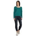 thumbnail image 2 of Inkmeso T-Shirt en Coton à Manches Longues Style de Rue Col Rond pour Femmes, 2 of 7