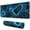 Blue Lines, variant on Blue LinesLine Theme mouse Padswaterproofwashable for Office Home Work Gaminggaming Mouse PadRubber Base Mousepad with Stitched Edges 31.5x11.8inches