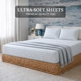 thumbnail image 3 of Seashells and Turtles Sheets Twin Bedding Set - Super Soft 3-Piece Coastal-Themed Bed Sheet Set for Kids & Teens – Sea Turtle & Seashell Bedding & Room Décor, 3 of 9