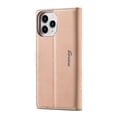 thumbnail image 3 of Funda de cuero con tapa horizontal, mate, con fuerte magnetismo, para iPhone 13 Pro Max, serie Forwenw F1, con soporte, ranuras para tarjetas, billetera y marco de fotos., 3 of 5