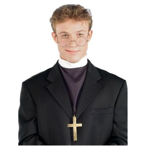 Costume SuperCenter 7153 White Priest Collar