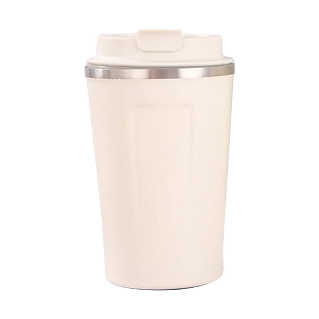 Insulated Cup, Insulated Coffee Mug Compact Portable Pure Color for Home White,Black,Blue,Green,Pink
