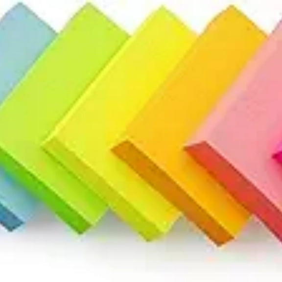 Sticky Notes 1.5x2 inch Bright Colors Self-Stick Pads 8 Pads/Pack 100 Sheets/Pad Total 800 Sheets