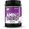 Optimum Nutrition Amino Energy - Pre Workout with Green Tea, BCAA, Amino Acids, Keto Friendly, Green Coffee Extract, Energy Powder - Concord Grape, 65 Servings