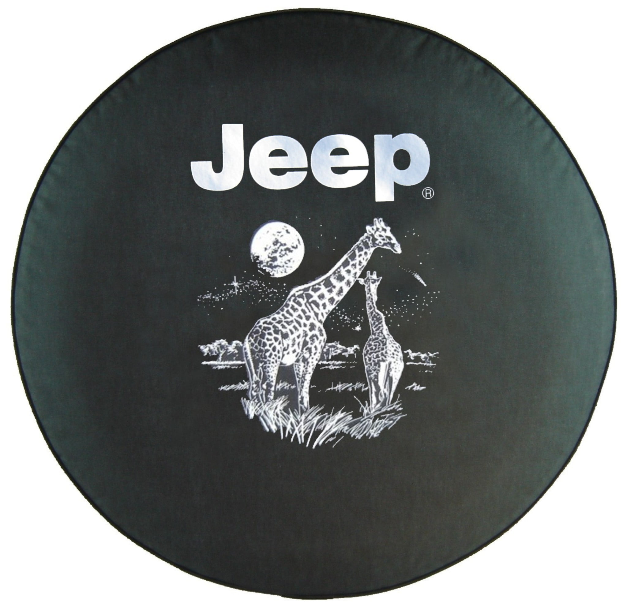 SpareCover Brawny Series Jeep Logo with Bull Giraffes on 33