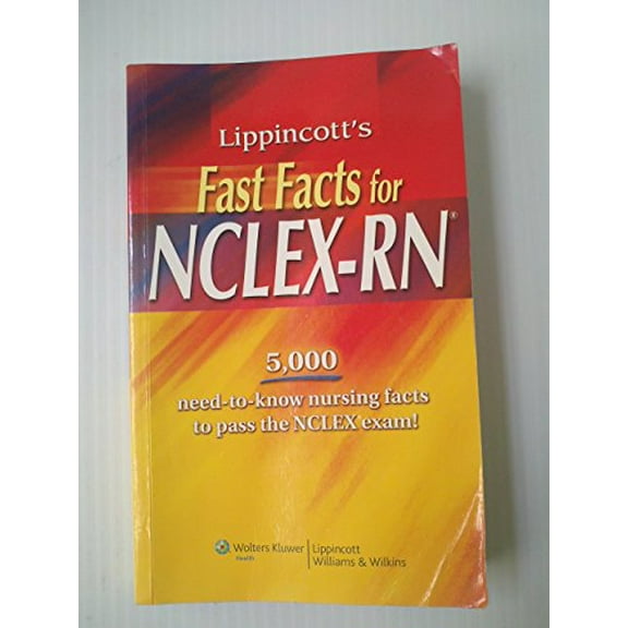 Pre-Owned Lippincott's Fast Facts for NCLEX-RN (Paperback) 1451113277 9781451113273