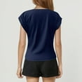 thumbnail image 5 of Camiseta informal y cómoda para mujer, versátil para cualquier ocasión, 5 of 5