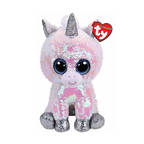 2018 Ty Flippables Diamond The Unicorn Changing Sequins 6" for sale online 
