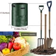 thumbnail image 6 of 6PCS Potato Grow Bags, Garden Vegetables Growing Planter with Handles and Access Flap for Planting Potato Carrot Onion Taro Radish Peanut(10 Gallon), 6 of 7