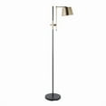 thumbnail image 2 of Lumisource Metric Industrial Floor Lamp, Black/Antique Brass, 2 of 8