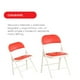 thumbnail image 5 of 6 Sillas plegables de oficina ilios innova Rojo, 5 of 5