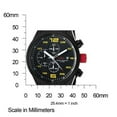 thumbnail image 4 of Men's 50042-BB-11YL Stealth Chronograph Black Watch, 4 of 5