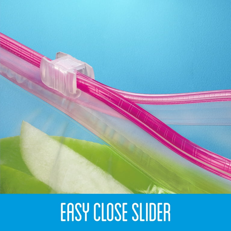 Ziploc Slider Freezer Gallon Bags With Power Shield Technology