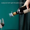 thumbnail image 3 of Tapones para vino, divertidos tapones de silicona reutilizables para botellas, juego de accesorios decorativos para sellar el vino para las fiestas navideñas, juego de 3 (multicolor), 3 of 5