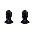 thumbnail image 4 of Naiovety Keep Diving DH-321 Nylon Dive Cap Capucha flexible a prueba de frío Hombres Mujeres Head Cover Surf a prueba de fugas Sombrero subacuático Línea amarilla S 2piezas Naiovety CBP188174, 4 of 6