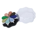 thumbnail image 4 of 8 Color Finger Ink  Pads, Cotton Curtain Convenient Petal  Pad Stable And Durable Simple To Use With 10 Pcs For Various Styles Of Curtains 1023 Boardwalk, 4 of 8