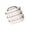 2400ml, variant on SDFGTstore Recyclable Rustless Food Storage Container With Double Hook Impermeable Plan Pliable Handle For Oven Safe Meals
