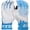 White/Blue, variant on Easton Walk Off Ethos Drip Collection Limited Edition Batting Gloves White/Blue X-Large