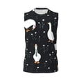 thumbnail image 6 of Lsque Fashionable Goose Print Men's Cotton Blend Sleeveless Muscle Shirts (S-3XL)- Moisture Wicking, Odor Protection, UPF 30+,Small, 6 of 8