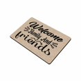 thumbnail image 3 of Door Mat Funny Welcome Doormat Door Mat Indoor Entrance Talk, Carpet, Floor mats for Home Indoor Funny Kitchen Rugs Patio, 24X16 Inches 30X18 Inches, 3 of 5