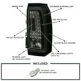 thumbnail image 4 of Spec-D Tuning Glossy Black Smoke LED Bar Tail Lights Compatible with 2015-2020 GMC Yukon Denali SLE SLT, 2015-2020 GMC Yukon XL Denali SLE SLT, Left + Right Pair Assembly, 4 of 8