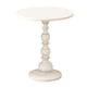 thumbnail image 3 of Mesa de sofá, mesita de noche, redonda, estructura de hierro resistente, mesa auxiliar pequeña, mesa auxiliar Blanco Pequeño, 3 of 8