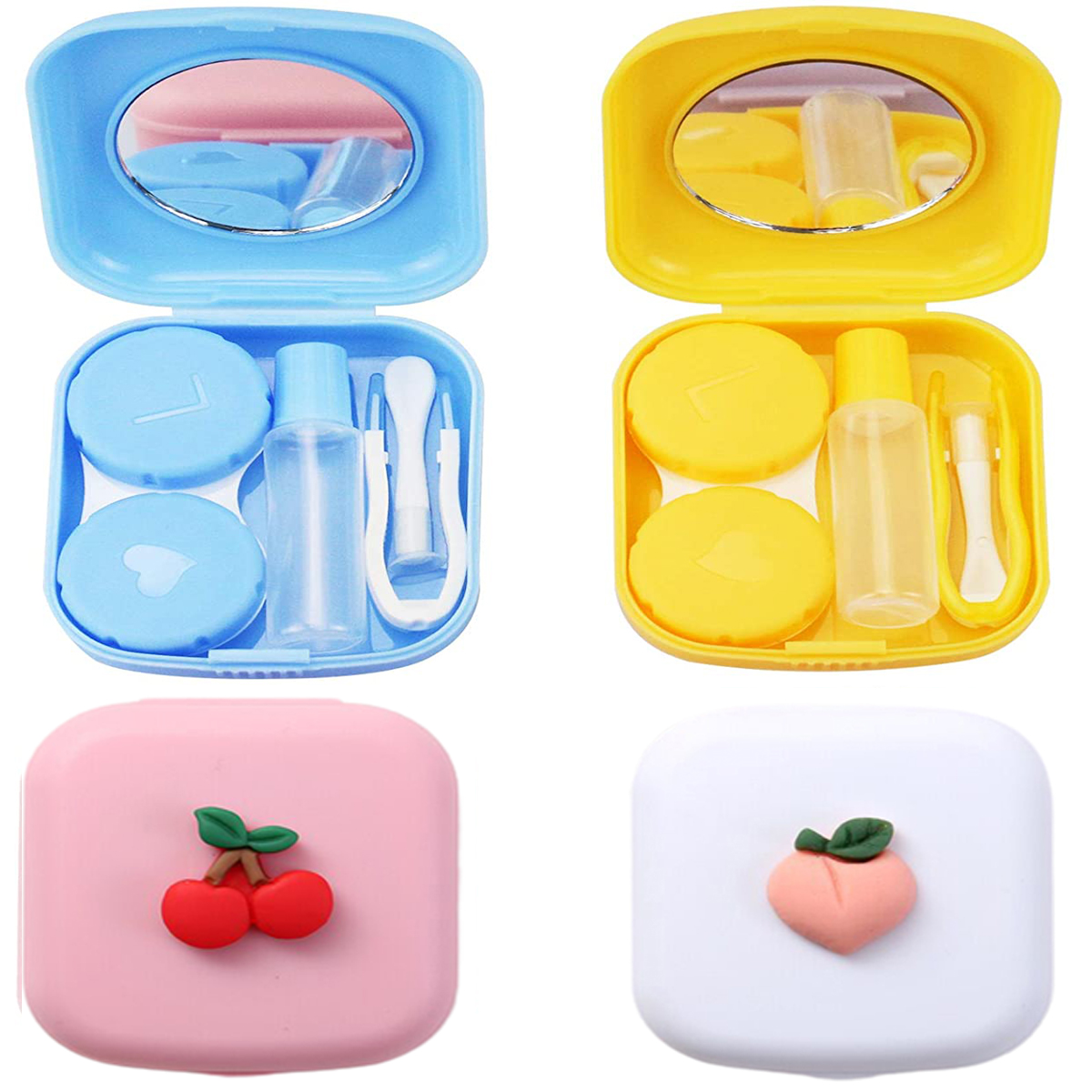 Dream Lifestyle Contact Lens Case,Colorful Contact Lens Box Holder