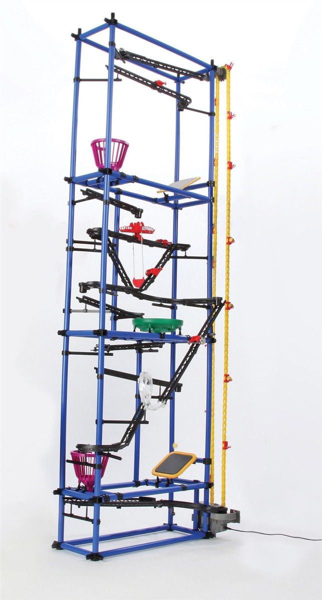 Since 1998 120,000 units sold. Chaos Tower Build Unlimited Rube Goldberg kits 