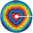 thumbnail image 1 of FMSHPON Valentine's Day Beautiful Love Heart Vortex Xmas Christmas Tree Skirt Stand Mat for Holiday Party Decoration Indoor Outdoor 48 inches, 1 of 6