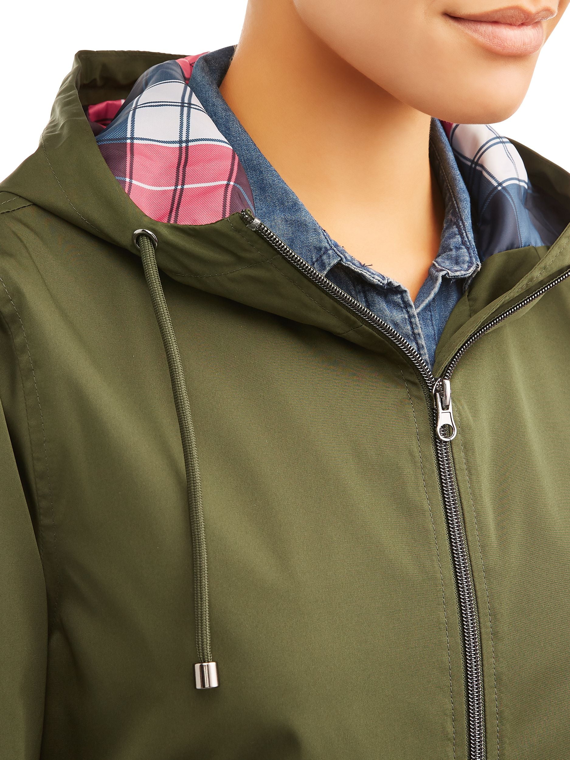 plus size anorak jacket walmart