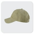 thumbnail image 4 of Khaki Khaki Color Washed Baseball Cap Featuring Durable Construction And Timeless Appeal For Men Fashion And Outdoor Protection, 4 of 4