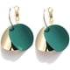thumbnail image 1 of Pendientes de mujer de plata 925, pendientes en forma de pétalo, pendientes de mujer de moda, joyería de moda barata ER, 1 of 4