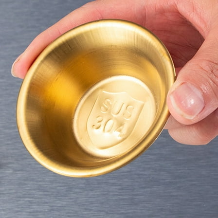 unbranded Golden Small Tart Molds for Baking Stainless Steel 1Set