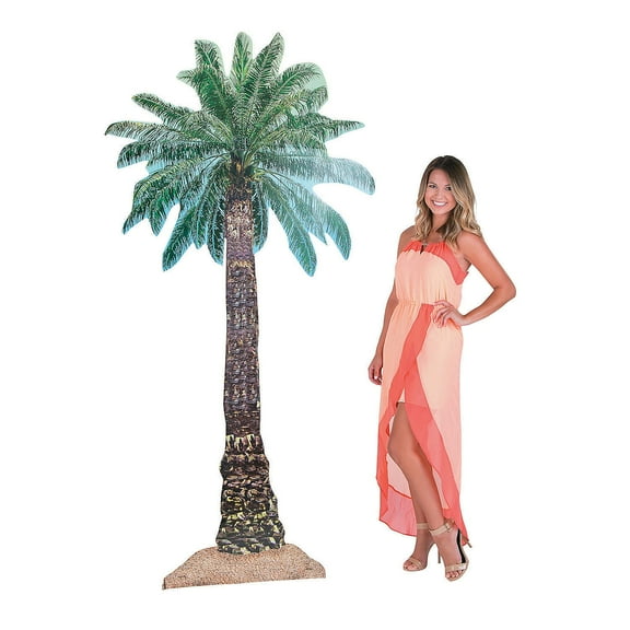 Island Luau 3D Palm Tree Stand Up Large - Party Decor - 1 Piece