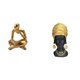 thumbnail image 1 of Figura de lector abstracto,Estatua de pensador abstracto,arte,manualidades,decoraciones,Figuras humanas decorativas para oficina,objetos coleccionables,Estatua de mujer africana,Estante de, 1 of 8
