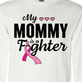 thumbnail image 4 of Inktastic Breast Cancer Awareness My Mommy is a Fighter Long Sleeve T-Shirt, 4 of 5