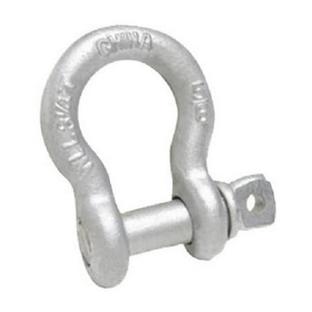 

2pk Campbell Chain T9640335 Anchor Shackle Screw Pin 3/16 Inch Galvanized Drop Forged Steel