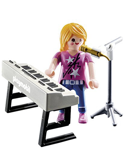 Keyboard on Stand Playmobil Doll House Spare Music School 