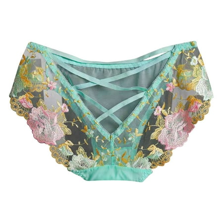 Bigersell Cute Underwear for Women Clearance Woman Underwear Boy Shorts Panty Style P-60 Cotton Boyshort Panties Thong Bikini Sets Ladies Briefs Mid Waist Women s Bikini Panties Green M