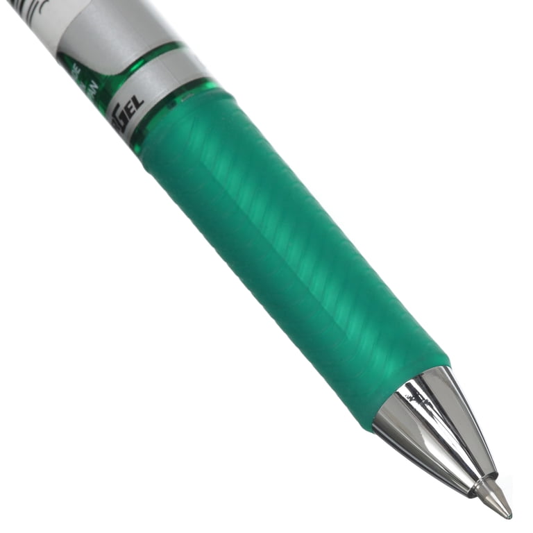 Retractable Gel Pen, Medium Point, 0.7mm, Green photo 4