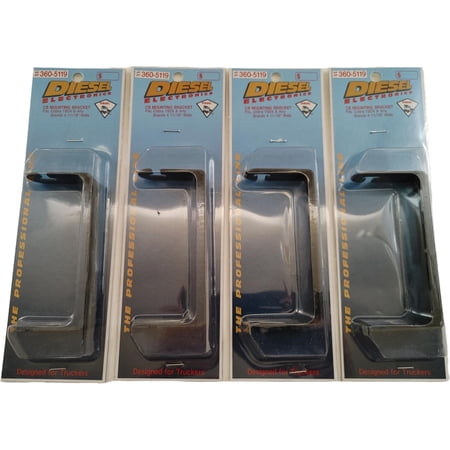Lot of 4 Diesel 360-5119 Stock Replacement CB Radio Bracket For Cobra 19DX Radio