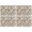 White-3, variant on Stylish Pattern Round Elastic Tablecloth – Fitted Polyester Printed Table Cover with Stretch Edge for Kitchen, Dining, Outdoor or Patio Table, 17.7x11.8in, Pattern-flower29, White