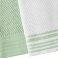 thumbnail image 2 of Mainstays 4-Pack 16”x26” Woven Kitchen Towel Set, Sage, 2 of 6