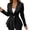 Black, variant on HXWCHs Textured Jacquard Shawl Collar Denim Jacket Button Front Long Sleeve Casual Outerwear Coat for Women S Grey